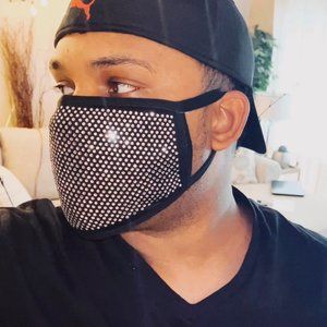 Rhinestone Face Wear